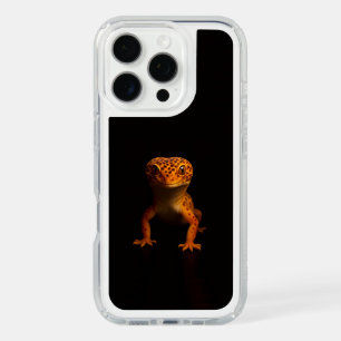 Black 4 Luxe Presido Case, Leopard Gecko iPhone 16 Pro Case