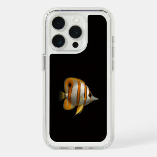 Black 4 Luxe, Reef Tropical Butterflyfish iPhone 15 Pro Case