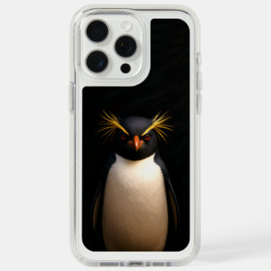 Black 4 Luxe, Rockhopper Penguin iPhone 15 Pro Max Case