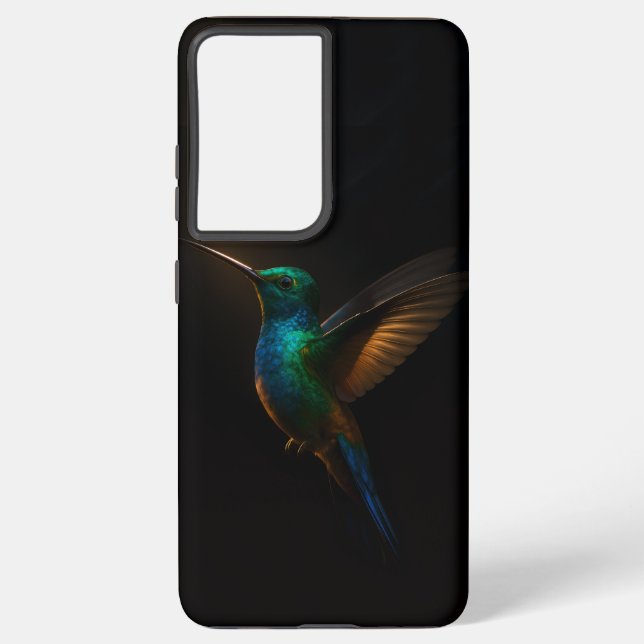 Black 4 Luxe Samsung Galaxy S21 Plus, Flying Bird Case (Back)