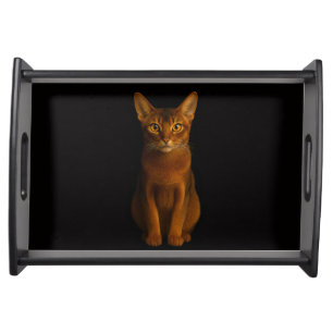 Black 4 Luxe serving tray, Abyssinian Beauty Tray