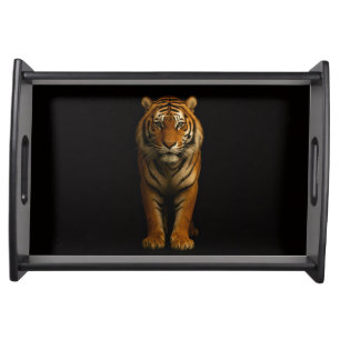 Black 4 Luxe serving tray, Noble Tiger Tray