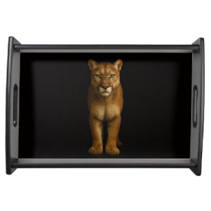 Black 4 Luxe serving tray, Silent Prime Puma Tray