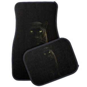 Black 4 Luxe Set of car mats, Black Panther Car Floor Mat