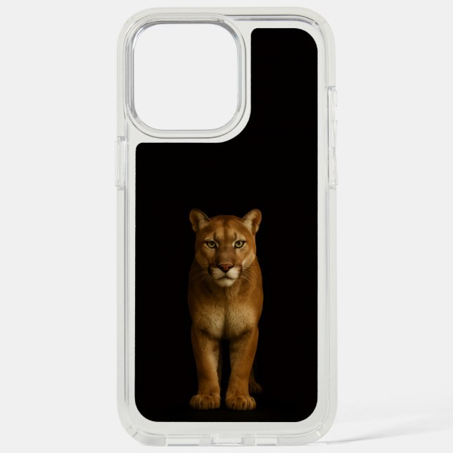 Black 4 Luxe, Silent Prime Puma iPhone 15 Pro Speck iPhone Case (Front)