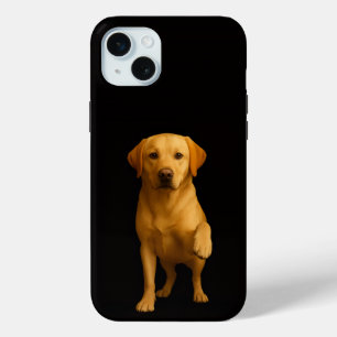 Black 4 Luxe, Tender Labrador iPhone 15 Plus Case