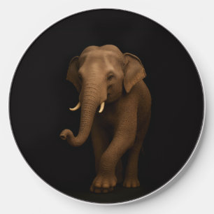 Black 4 Luxe wireless charger, Indian Elephant Charger