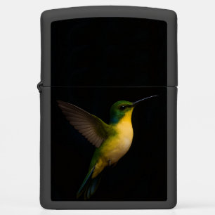 Black 4 Luxe Zippo lighter, Flying Bird Zippo Lighter