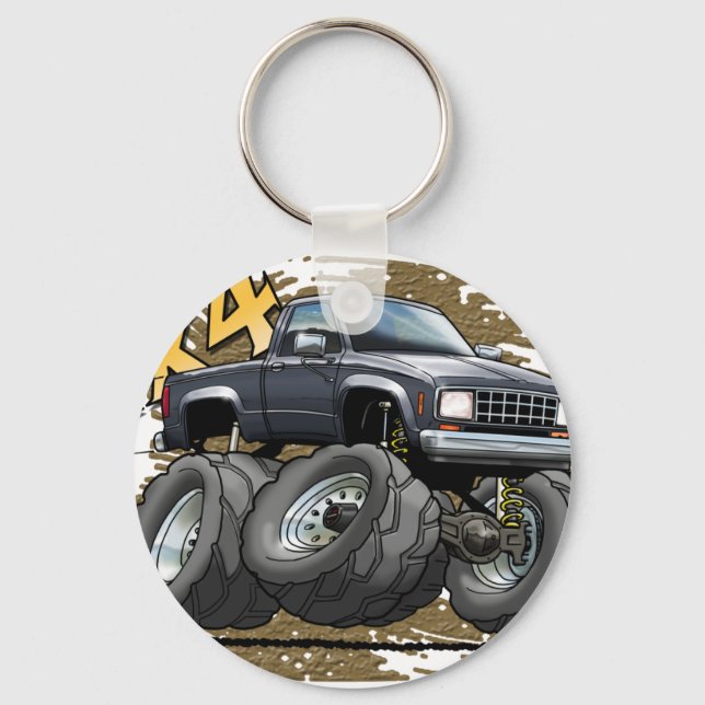 Black 83-88 Ranger Keychain (Front)