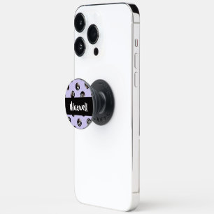 Black 8 ball pattern PopSocket