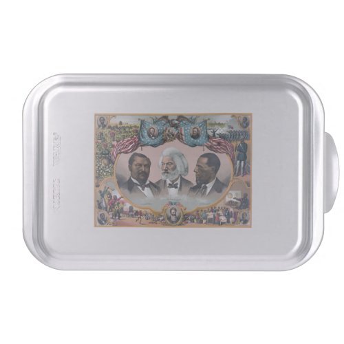 Black Abolitionist Heroes Bailey Douglass Cake Pan