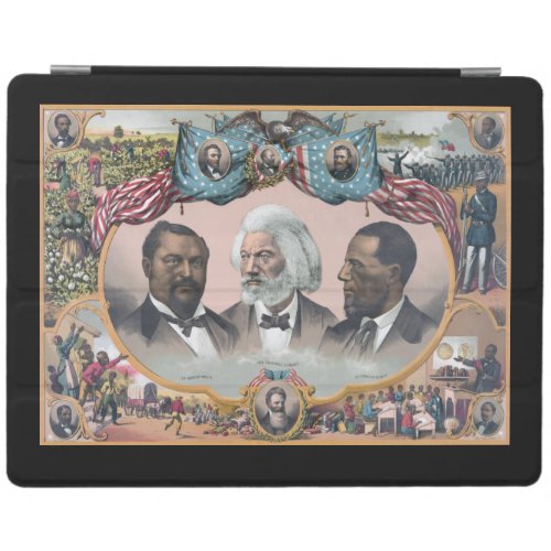 Black Abolitionist Heroes Bailey Douglass iPad Smart Cover