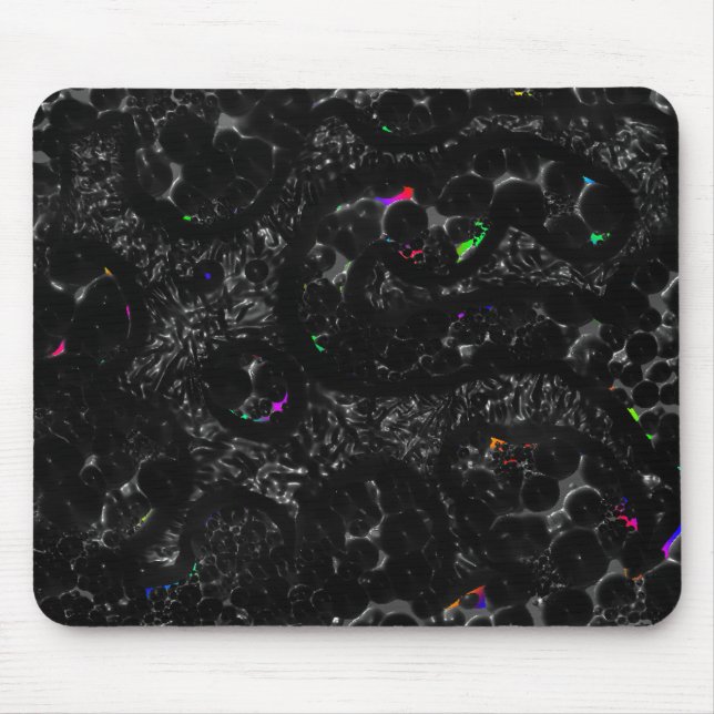 Black Aborigine Mouse Pad (Front)