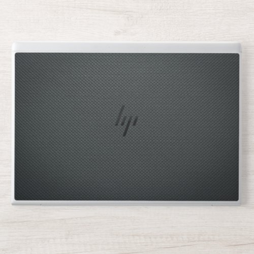 Black Abstract Background HP Laptop Skin