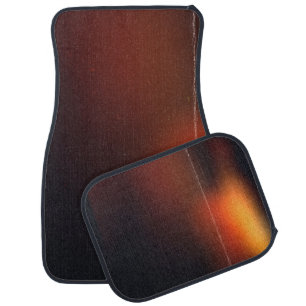 Black abstract background. Photo effect. Retro fil Car Floor Mat