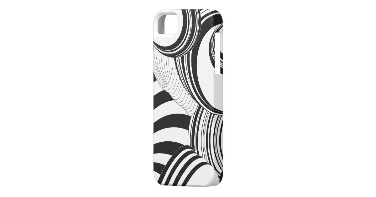 Black Abstract Phone Case