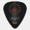 Black Acoustic Guitar Personal Guitar Pick