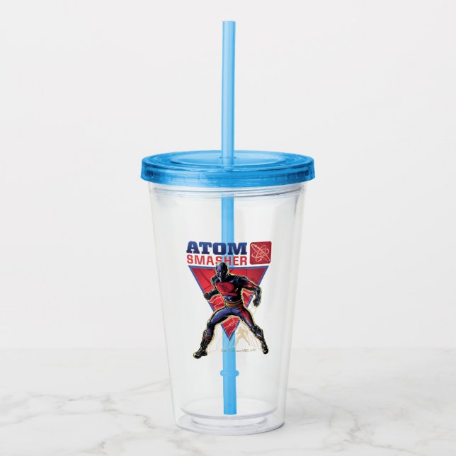 Black Adam | Atom Smasher Character Graphic Acrylic Tumbler (Front)