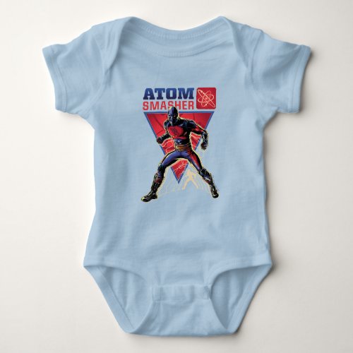 Black Adam  Atom Smasher Character Graphic Baby Bodysuit