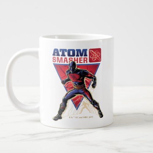 Black Adam  Atom Smasher Character Graphic Giant Coffee Mug