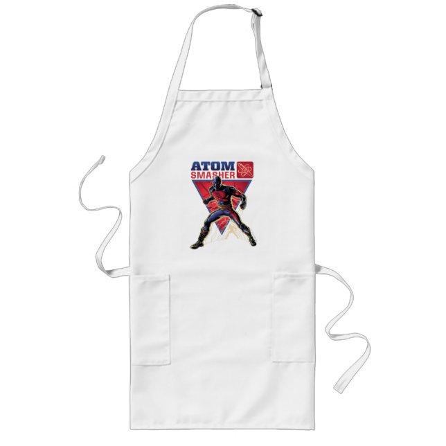 Black Adam | Atom Smasher Character Graphic Long Apron (Front)