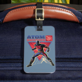 Black Adam Atom Smasher Character Graphic Luggage Tag
