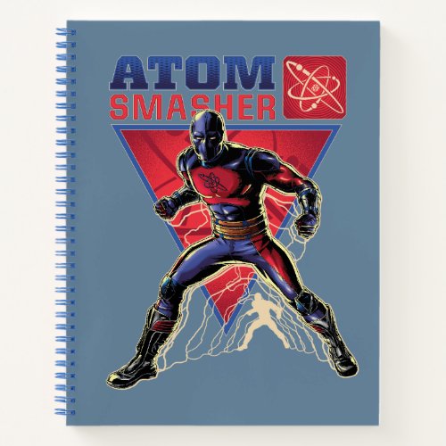 Black Adam  Atom Smasher Character Graphic Notebook