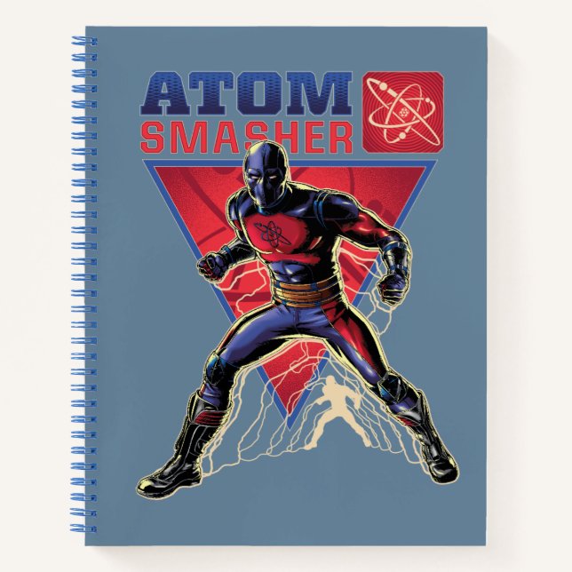 Black Adam | Atom Smasher Character Graphic Notebook (Front)