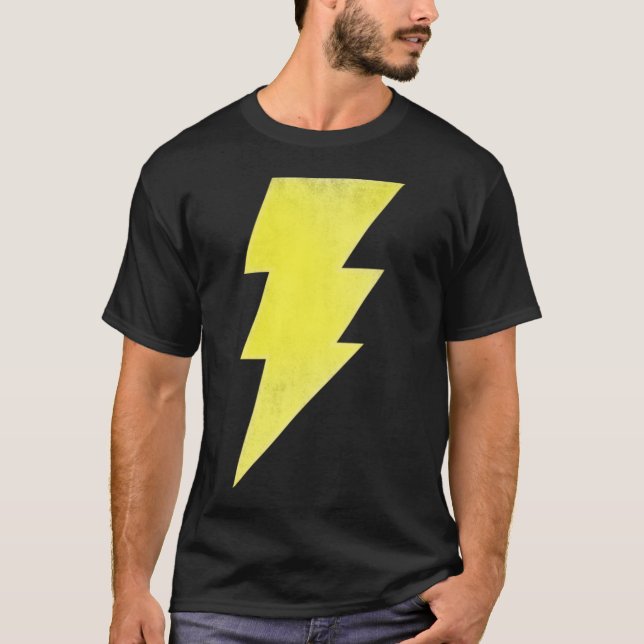 Black Adam Black Lightning T-Shirt (Front)