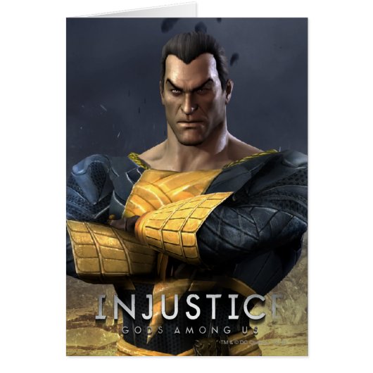 Black Adam Cards (Front)