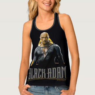 Black Adam Character and Name Graphic Tank Top
