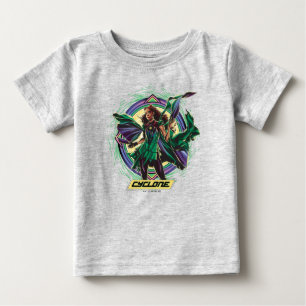 Black Adam   Cyclone Character Graphic Baby T-Shirt