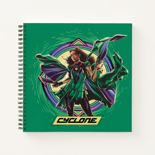 Black Adam  Cyclone Character Graphic Notebook