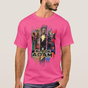 Black Adam Cyclone Hawkman Dr. Fate And Atom Smas T-Shirt