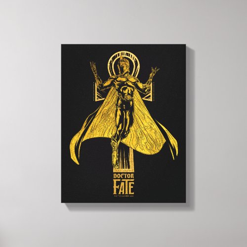 Black Adam  Doctor Fate Character Graphic Canvas Print