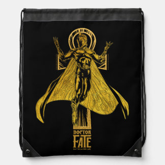 Black Adam | Doctor Fate Character Graphic Drawstring Bag