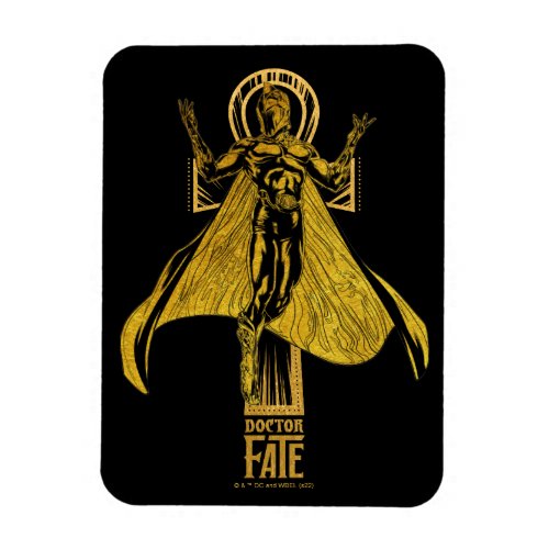 Black Adam  Doctor Fate Character Graphic Magnet
