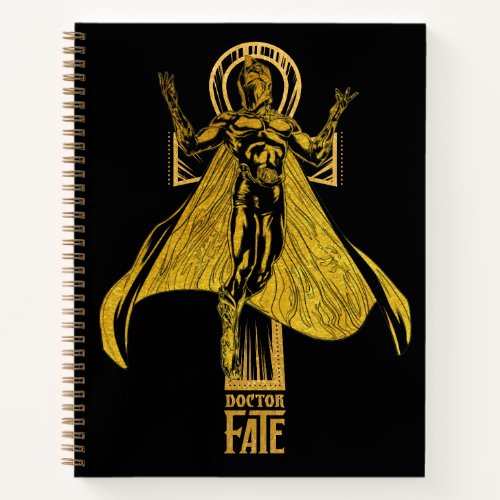 Black Adam  Doctor Fate Character Graphic Notebook