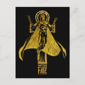 Black Adam | Doctor Fate Character Graphic Postcard