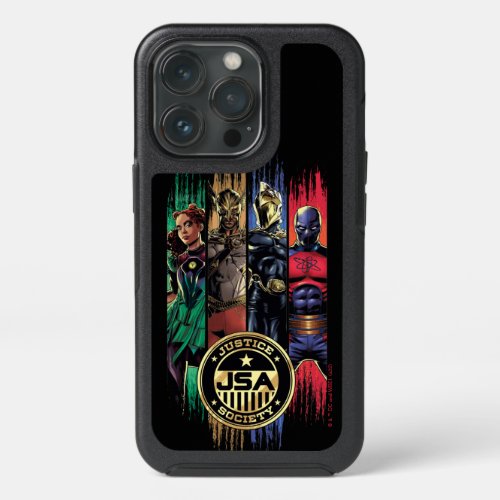 Black Adam Justice Society Heroes In Stripes iPhone 13 Pro Case