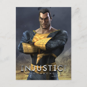 Black Adam Postcard