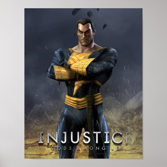 Black Adam Poster | Zazzle.com