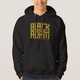 Black Adam Stacked Name Graphic Hoodie
