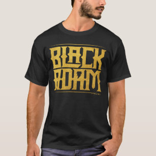 Black Adam Stacked Name Graphic T-Shirt