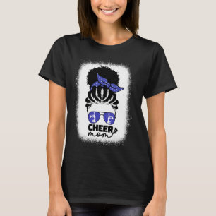 Black African American Cheer Mom Cheerleader Mom M T-Shirt