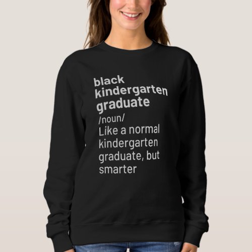 Black African American Girl And Boy Kindergarten G Sweatshirt