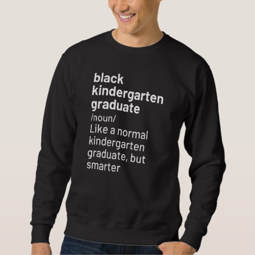 Black African American Girl And Boy Kindergarten G Sweatshirt