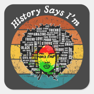 Black History Month Stickers Printable Stickers for Cricut