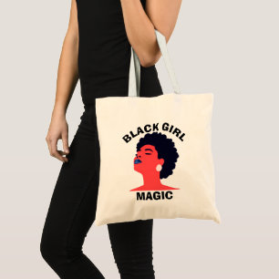 Black afro woman ,woman black history month  tote bag