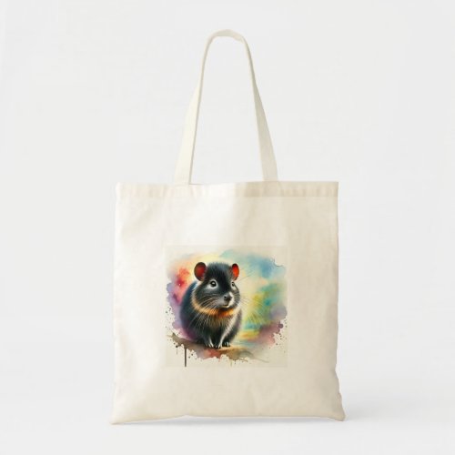 Black Agouti 150624AREF115 _ Watercolor Tote Bag